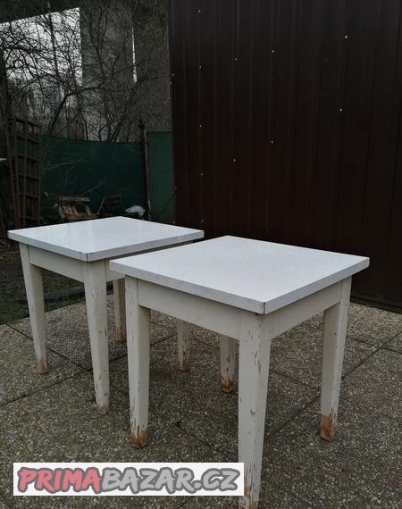 Starožitné stoličky/stolky _cena za ku