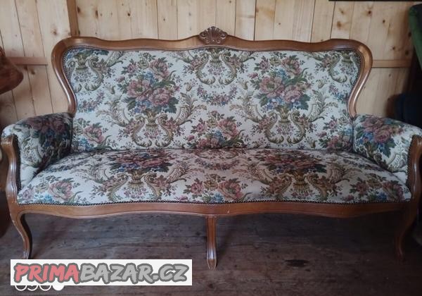 starozitna-drevena-rustikalni-calounena-pohovka-gauc