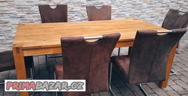 masivni-dubovy-jidelni-stul-6-zidli