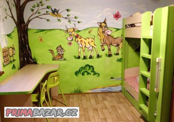 detsky-pokoj-patrova-postel-stul