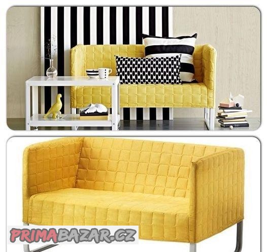 Sedačka Knopparp IKEA žlutá
