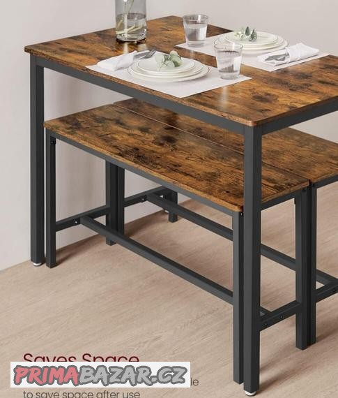 novy-jidelni-set-stul-2x-lavice