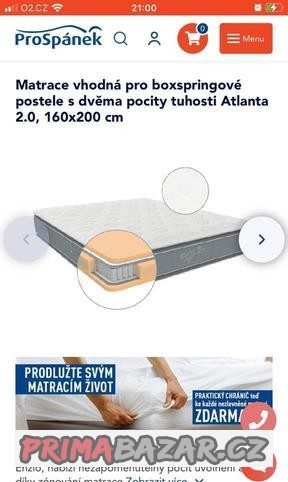 matrace-enzio-atlanta-boxspring-160-200