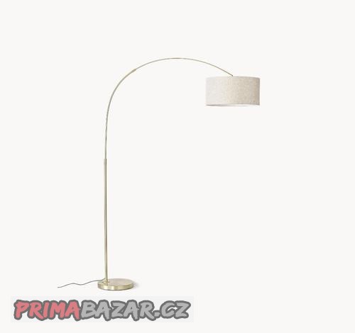 Velká oblouková lampa Niels, výška 218 cm