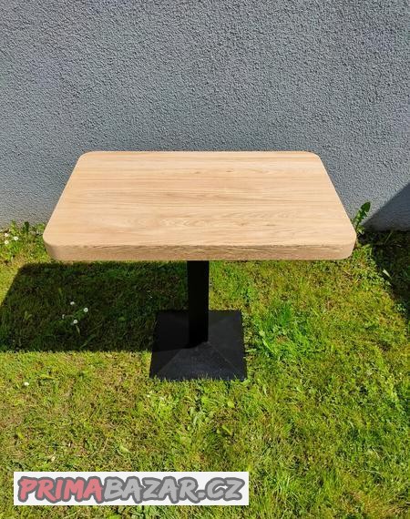 Zahradní stůl/jídelní stůl, nový, deska masiv