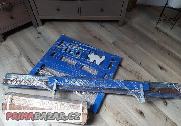 detska-modra-postel-kritter-ikea