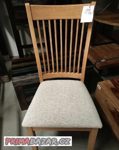 Dubová židle čalouněná do restaurace, hospody