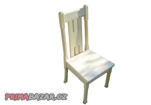 Židle masiv borovice 6 ks - výprodej skladu