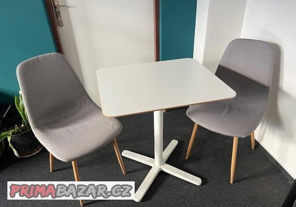 bily-stul-ikea-billsta-2x-jidelni-zidle-jonstrup-seda-dub