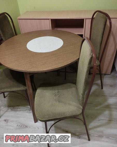 prodam-jidelni-stul-a-4-zidle