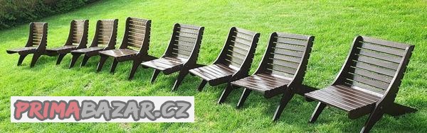 Prodám skládací dřevěná křesílka