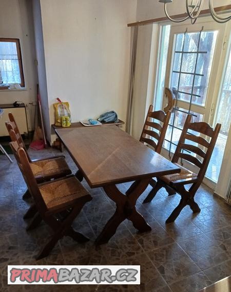 jidelni-stul-masiv-4-zidle-holansky-nabytek