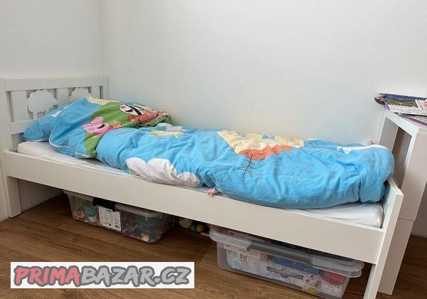 detska-postel-ikea-kritter-bila-2-kusy