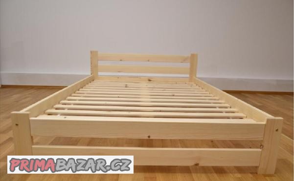 nove-drevene-borovicove-postele-ruzne-rozmery