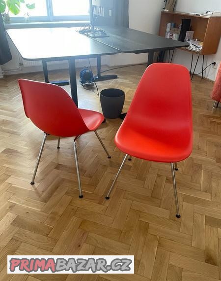 2x-zidle-vitra-dsr-oranzova