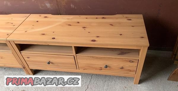 ikea-hemnes-tv-komoda-masiv-2-ks-po-2100