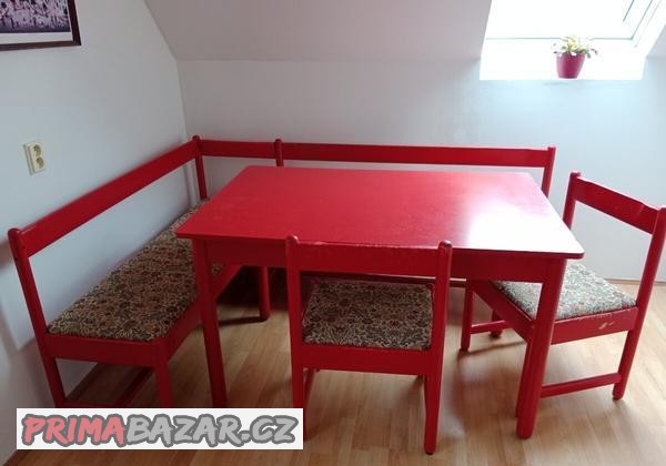 jidelni-set-lavice-138x184cm-stul-80x120cm-2-zidle