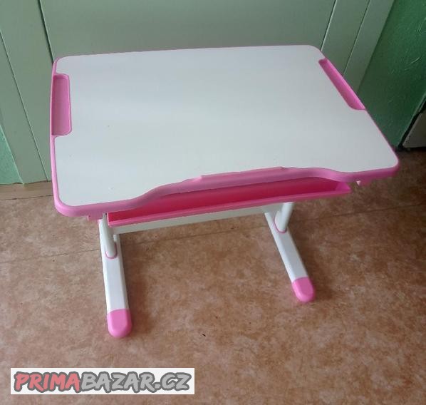 Dětský psací stůl, polohovatelný