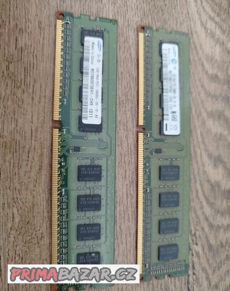 Paměti 2GB DDR3 1333Mhz