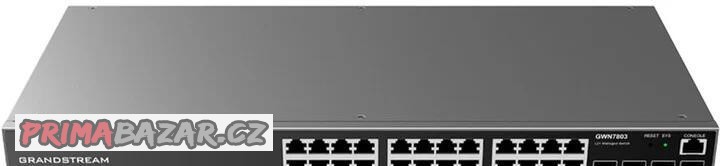 grandstream-gwn7803-24xglan-4xsfp-1xkonzole-l2-28gbps