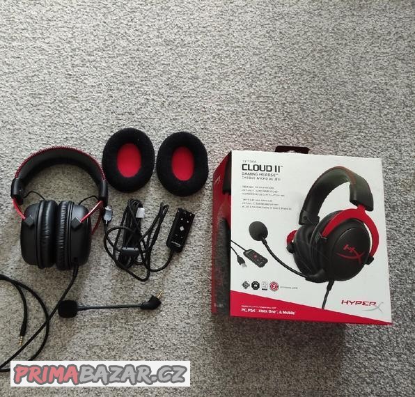 Sluchátka HyperX cloud II