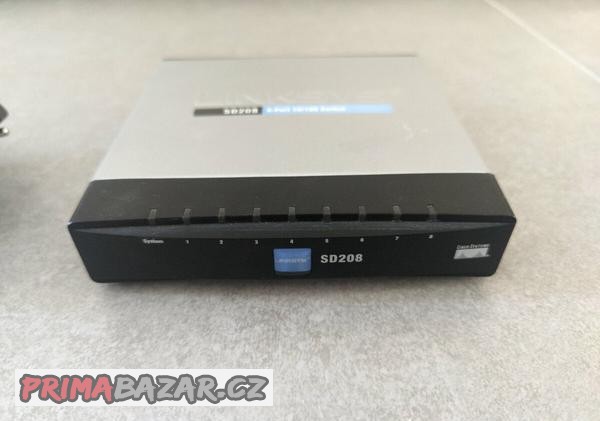 switch-linksys-sd208-8-portu-10-100mbit