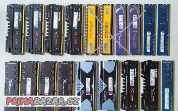 Herní top DDR3 RAM pero PC a ntb, SSD a HD, VGA 4K GT710