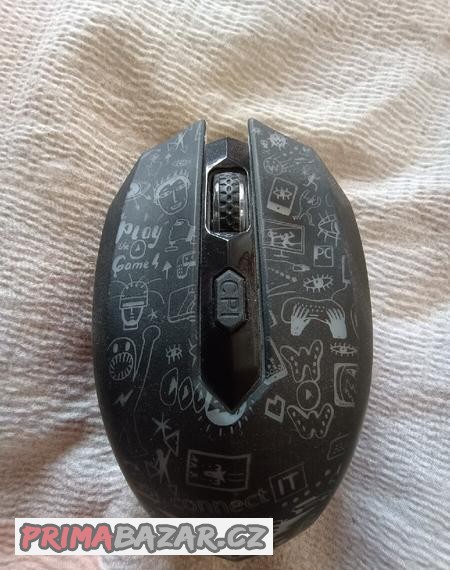 doodle-2-black-cmo-3510-bk-doodle-2-bezdratova-herni-mys