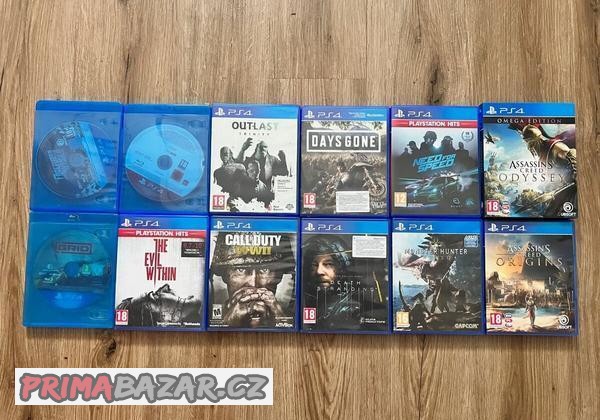 Hry PS4 Evil Within, Grid, Assasins, Agony, Death Stranding