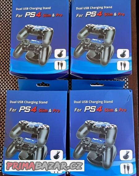 Nové nabíjecí stanice na ps4.