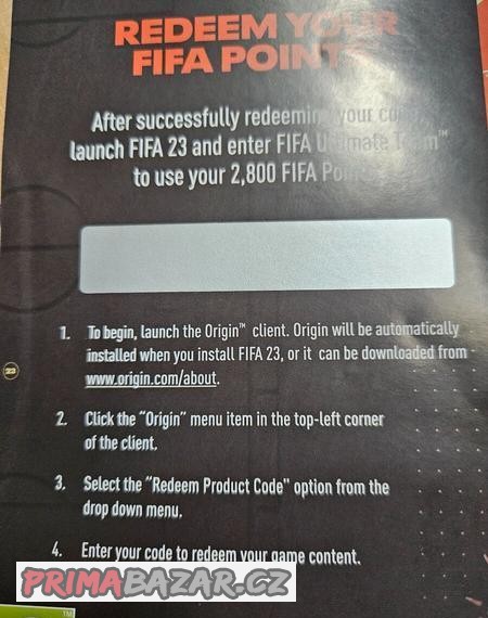 FIFA 23 - 2800 fut points pro Origin