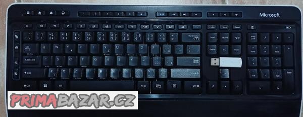 pouzita-bezdratova-klavesnice-microsoft-3000-v2-0