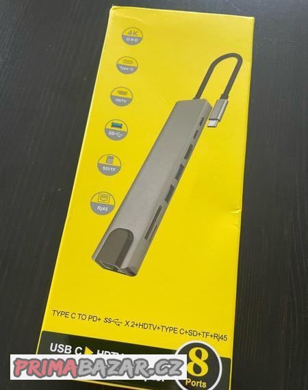 usb-c-hub-8-in-1-hdmi-powerdelivery-lan-usb-3-1-sd-tf