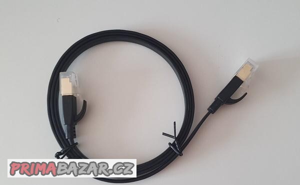 Lan internet kabel plochy 1m
