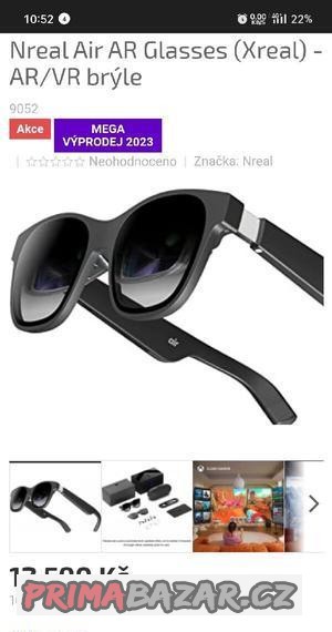 xReal Air - brýle pro AR/VR s MicroOLED displeji