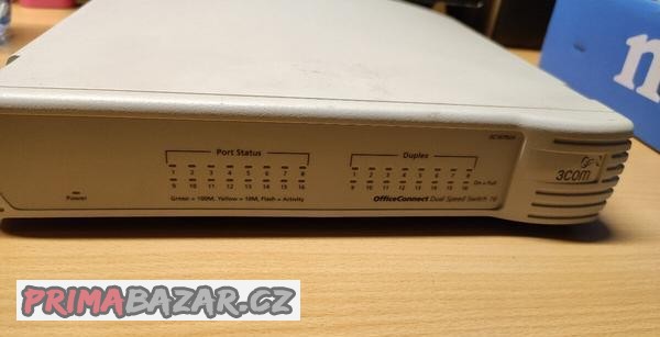prodam-16port-100mbit-switch-3com