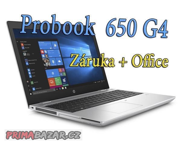 HP Probook 650 G4 - i5-8350u/ 16 GB / 500 SSD/ FHD + Office