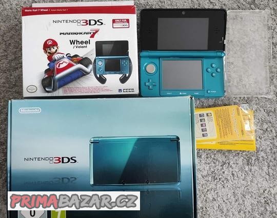 Nintendo 3DS + wheel