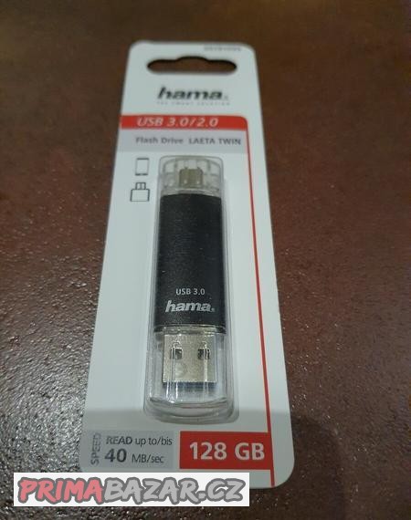 hama usb flash Laeta Twin 128GB