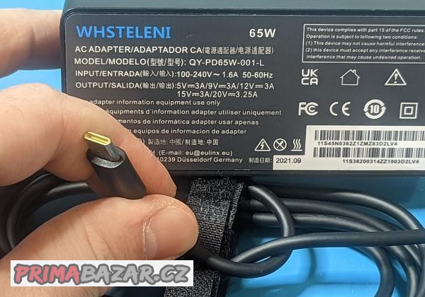 usb-c-napajeci-zdroj-power-delivery-5-20-v-65-w