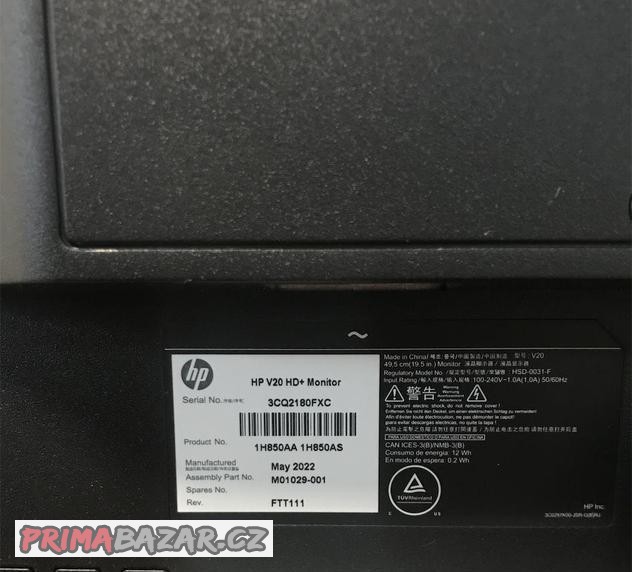monitor-hp-v20hd