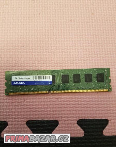 Paměť 8GB DDR3 ADATA 1333MHz