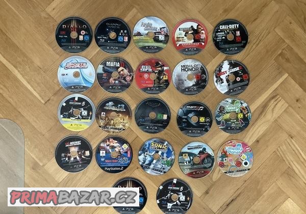 Hry na playstation 3 bez obalu