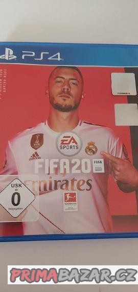 Prodám hru na PS4/FIFA 20/pouze AJ