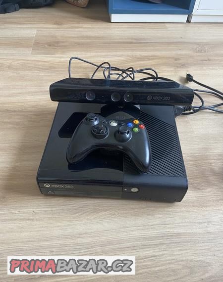 Xbox 360 (konzole+kinect+5 her)