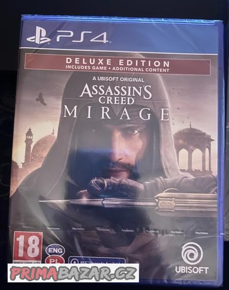 Assassin’s Creed Mirage Deluxe Edition PS4+Ps5 Nová