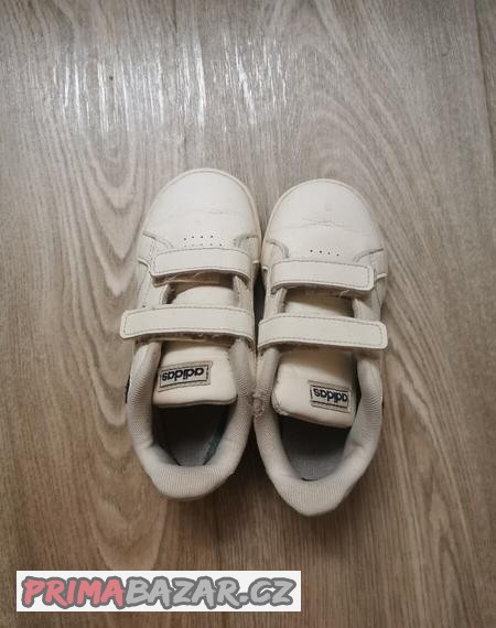 Bílé tenisky Adidas vel.27