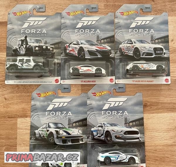 HotWheels sada Forza Motorsport