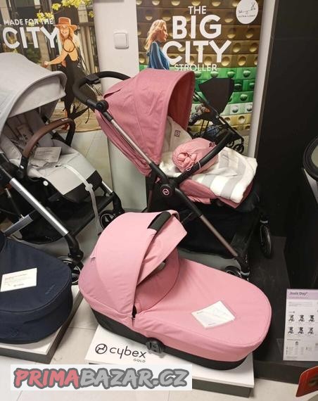 novy-set-cybex-melio-magnolia-pink-s-hlubokou-korbou