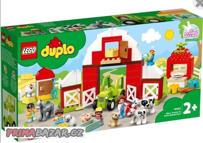 LEGO DUPLO 10952 Stodola, traktor a zvířátka z farmy
